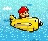 Mario Skypop Action